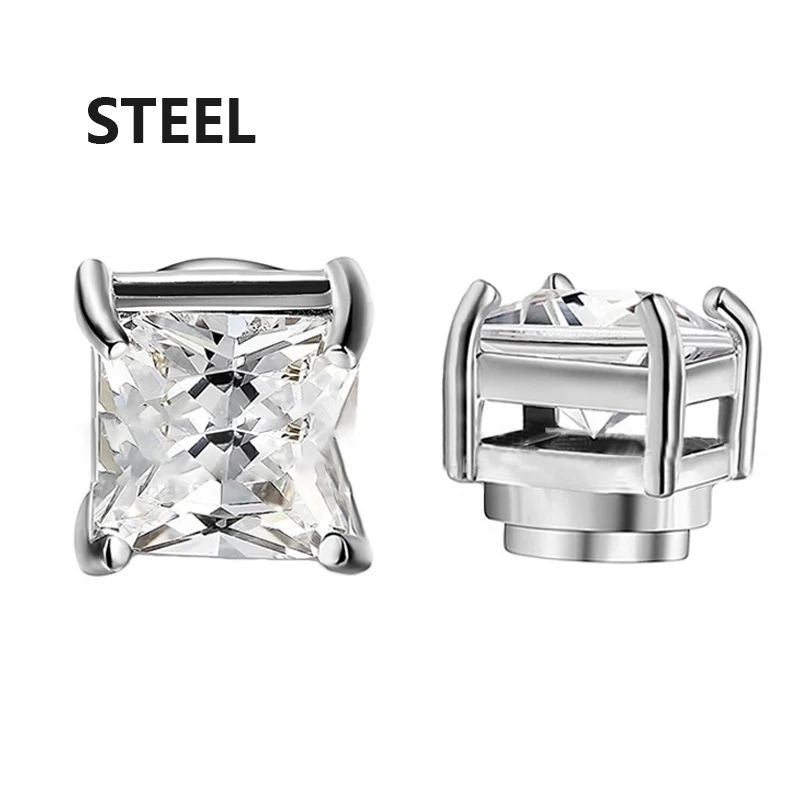 Crystal Strong Magnetic Ear Clip For Men