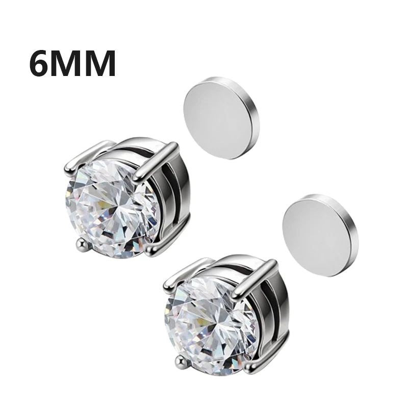Crystal Strong Magnetic Ear Clip For Men