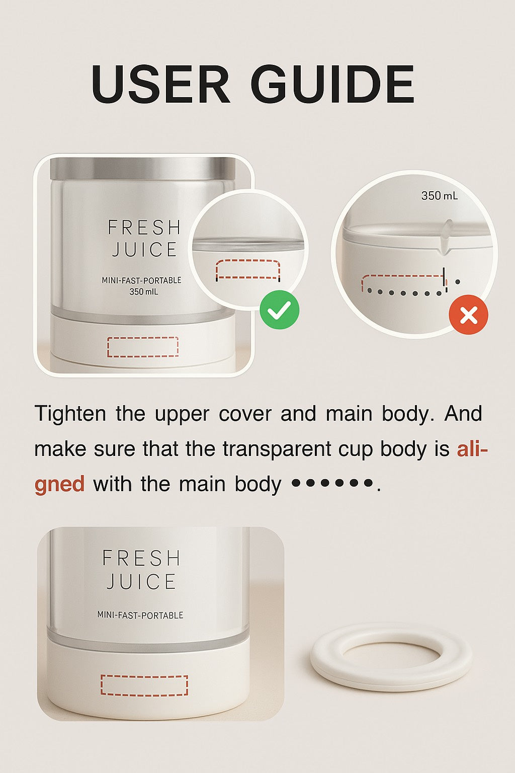 JuiceIt Portable Blender
